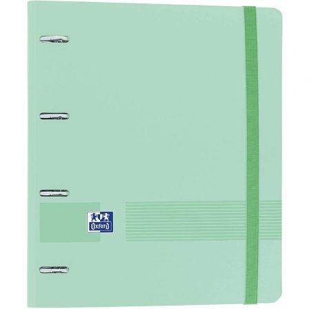 Oxford Europeanbinder Carpeta de Anillas 4x35mm con Recambio 100 Hojas A4+ Menta Helada